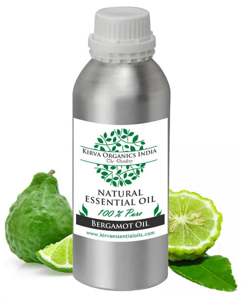 BERGAMOT - BERGAPTENE FREE (CALABRIAN) ESSENTIAL OIL - Kirva Organics India