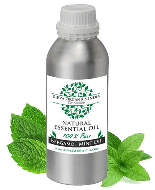 BERGAMOT MINT OIL(BUY ONLINE) - Kirva Organics India