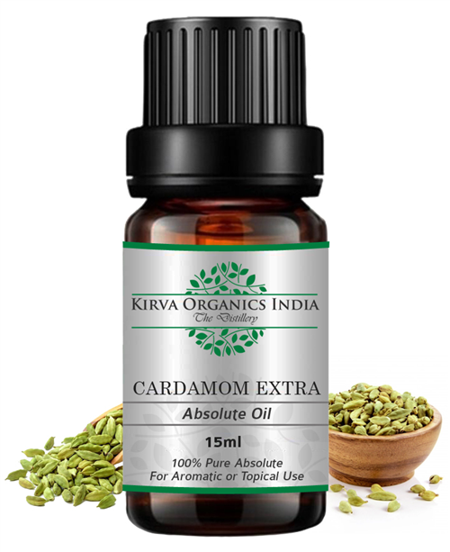 CARDAMOM EXTRA ABSOLUTE OIL - Kirva Organics India